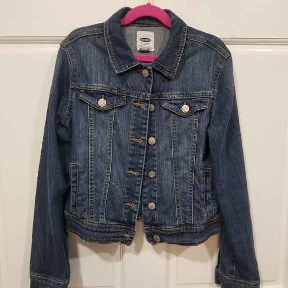 Old Navy Other - Girls' Old Navy Denim Jean Jacket, size L (10-12), EUC